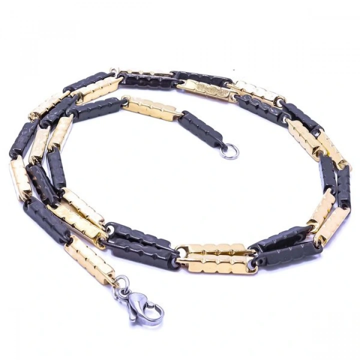 Moncuk Design Paslanmaz Erkek Çelik Kolye 335111P2D2