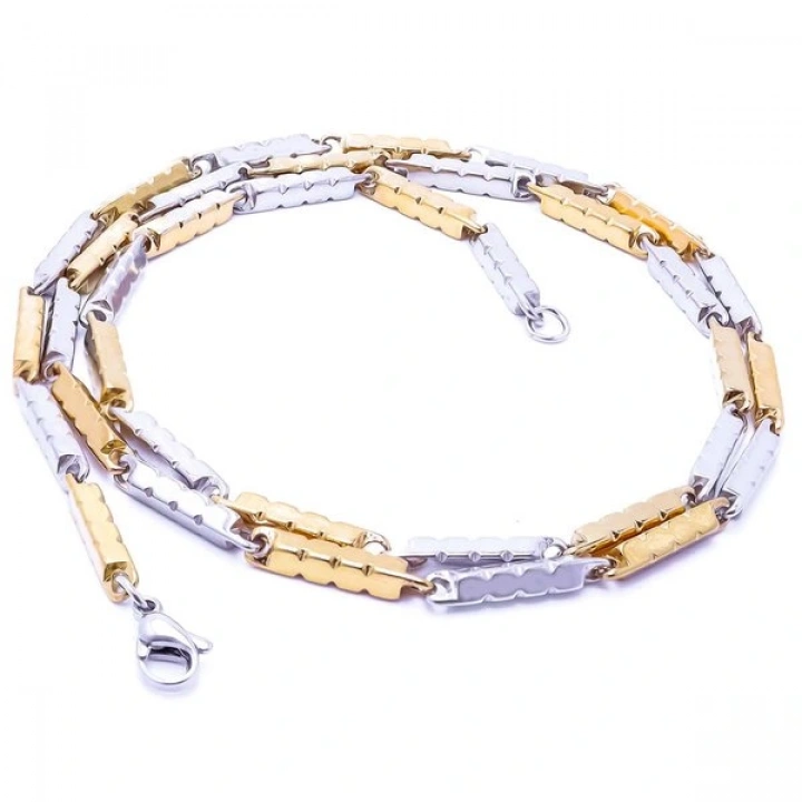 Moncuk Design Paslanmaz Erkek Çelik Kolye 335111P2D2