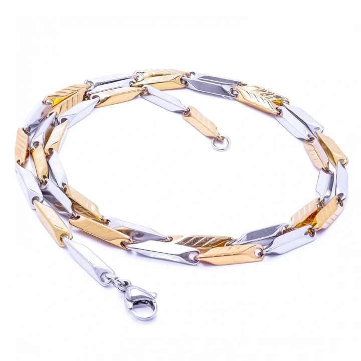 Moncuk Design Paslanmaz Erkek Çelik Kolye 335111P2D4