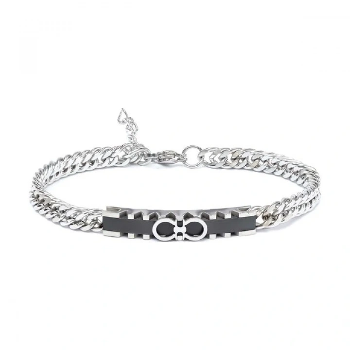 Moncuk Design Sonsuzluk Motifli Çelik Bileklik 3351EBF1D1