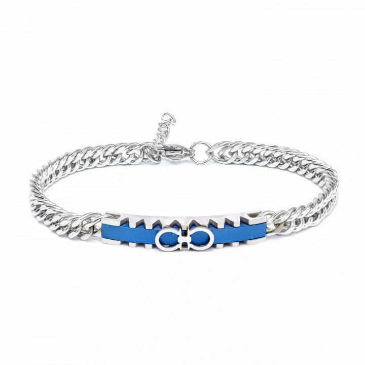 Moncuk Design Sonsuzluk Motifli Çelik Bileklik 3351EBF1D1