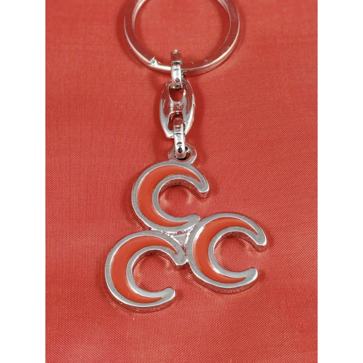Üç Hilalli Metal Anahtarlık