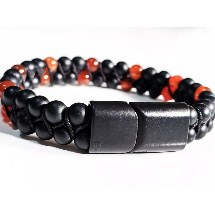 Erkek Doğal Taşlı Bileklik - Sevgiliye Hediye