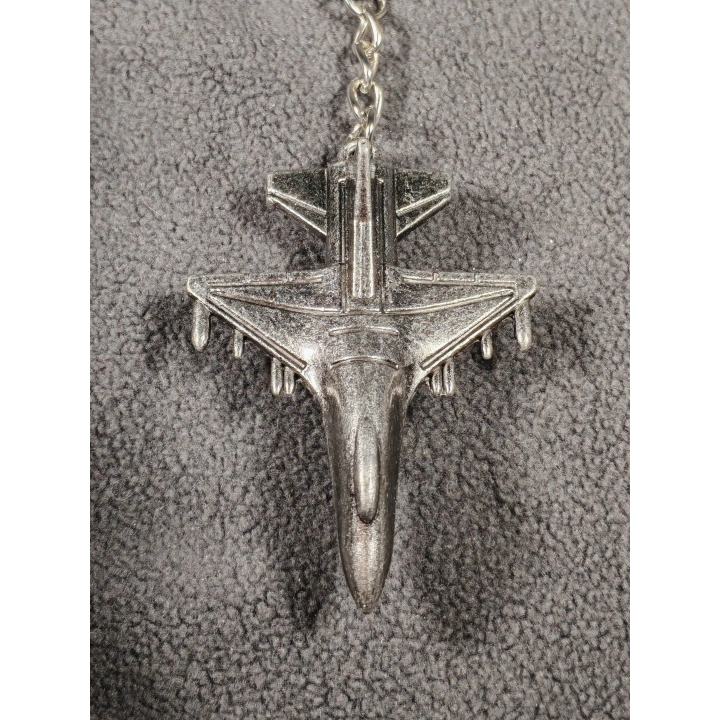 Savaş Uçağı Metal Anahtarlık