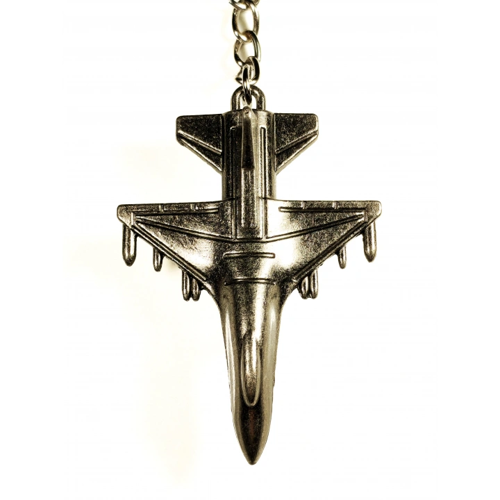 Savaş Uçağı Metal Anahtarlık