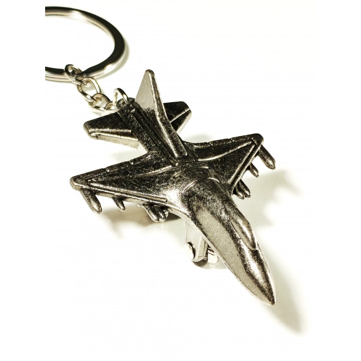 Savaş Uçağı Metal Anahtarlık