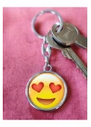 Sarı Gülen Surat Emojili Anahtarlık