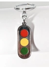 Trafik Lambaları Metal Anahtarlık