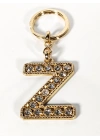 Taşlı Z Harfi Gold Metal Anahtarlık – Kişisel Anlam, Şık Işıltı ve Zarif Tasarım
