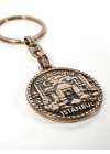 Antik Bronz Ayasofya (Hagia Sophia) Figürlü Metal Anahtarlık – İstanbul’un Tarihi ve Ruhunu Taşıyan Özel Tasarım