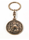 Antik Bronz Ayasofya (Hagia Sophia) Figürlü Metal Anahtarlık – İstanbul’un Tarihi ve Ruhunu Taşıyan Özel Tasarım