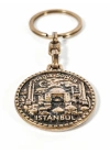 Antik Bronz Ayasofya (Hagia Sophia) Figürlü Metal Anahtarlık – İstanbul’un Tarihi ve Ruhunu Taşıyan Özel Tasarım