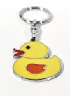 Sarı Ördek Figürlü Metal Anahtarlık – Eğlenceli Tasarım ve Renkli Detayların Neşeli Buluşması