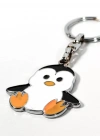 Penguen Figürlü Metal Anahtarlık – Sevimli Tasarım, Günlük Kullanıma Uygun Dayanıklı Aksesuar