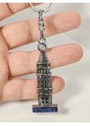 Galata Kulesi Figürlü İstanbul Temalı Metal Anahtarlık – Şehrin Simgesini Yansıtan Zarif Tasarım
