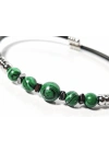 Malakit Taşlı Yaylı Bileklik – Cesaret, Denge ve Arınma Enerjisi