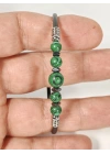 Malakit Taşlı Yaylı Bileklik – Cesaret, Denge ve Arınma Enerjisi