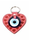 Kalp Figürlü Nazar Boncuklu Anahtarlık – Sevgi, Koruma ve Pozitif Enerji