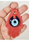 Fatma Eli Figürlü Nazar Boncuklu Anahtarlık – Koruma, Bereket ve Şans Sembolü