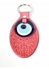 Oval Desenli Nazar Boncuklu Anahtarlık – Koruma, Şıklık ve Geleneksel Zarafet
