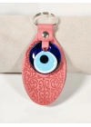 Oval Desenli Nazar Boncuklu Anahtarlık – Koruma, Şıklık ve Geleneksel Zarafet