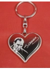 Atatürk Resimli ve İmzalı Metal Anahtarlık