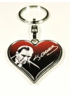 Atatürk Resimli ve İmzalı Metal Anahtarlık
