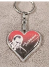 Atatürk Resimli ve İmzalı Metal Anahtarlık