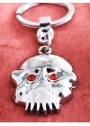 Kırmızı Gözlü İskeletor Kafatası metal Anahtarlık