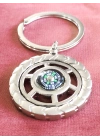 Metal Pusula Anahtarlık