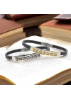 Moncuk Design Desenli Çelik Bileklik 3351SCB018