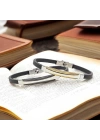 Moncuk Design Desenli Çelik Bileklik 3351SCB022