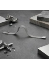 Moncuk Design Hasır Örgü Çelik Bileklik 33511G4D2M