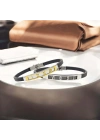 Moncuk Design Roma Rakam Desenli Çelik Bileklik 3351SCB005