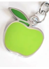 Sarı ve Yeşil Elmalarla Metal Anahtarlık