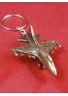 Savaş Uçağı Metal Anahtarlık