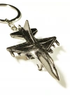 Savaş Uçağı Metal Anahtarlık