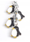 Sevimli Penguenlerden Metal Anahtarlık