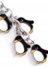 Sevimli Penguenlerden Metal Anahtarlık
