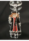 Kız Mezun Öğrenci Metal Anahtarlık