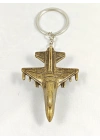 Savaş Uçağı Metal Anahtarlık