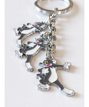 Miki Mouse Figürlü Metal Anahtarlık