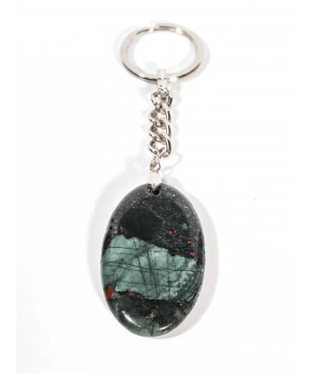 Kan Taşı (Bloodstone) Tasarım Anahtarlık
