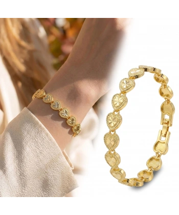 Moncuk Design Amorette 24K Gold Kaplama 8 mm Kadın Bileklik 3351KBV5D13
