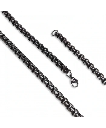 Moncuk Design Arnavut Çelik Kolye 6Mm 3351CEK028
