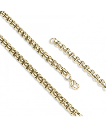 Moncuk Design Arnavut Çelik Kolye 6Mm 3351CEK030
