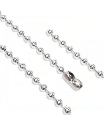 Moncuk Design Damla Çelik Zincir Kolye 6Mm 3351CEK002
