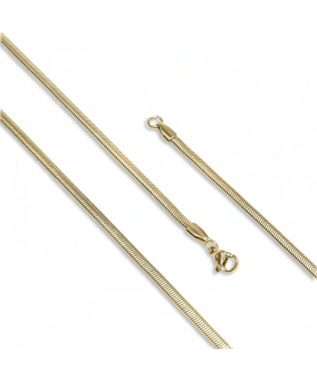 Moncuk Design İtalyan Çelik Kolye 1,5Mm X 3Mm 3351CEK051