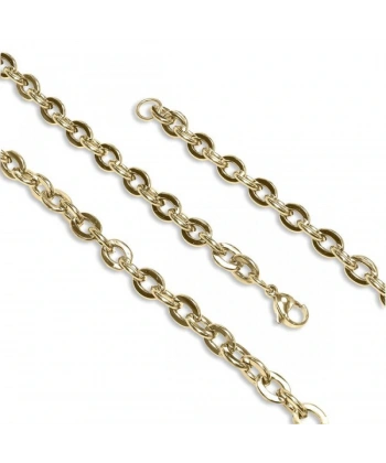 Moncuk Design Mariner Çelik Kolye 1,6Mm X 6Mm 3351CEK034