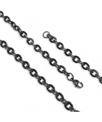 Moncuk Design Mariner Çelik Kolye 1,6Mm X 6Mm 3351CEK035